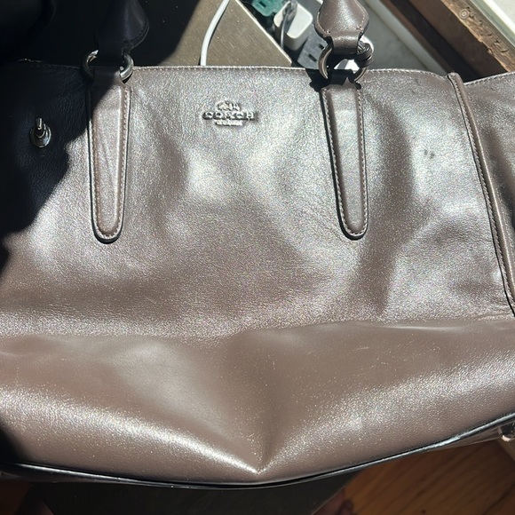 Coach Brown Satchel BB1184 Consignment item - Picture 5 of 6